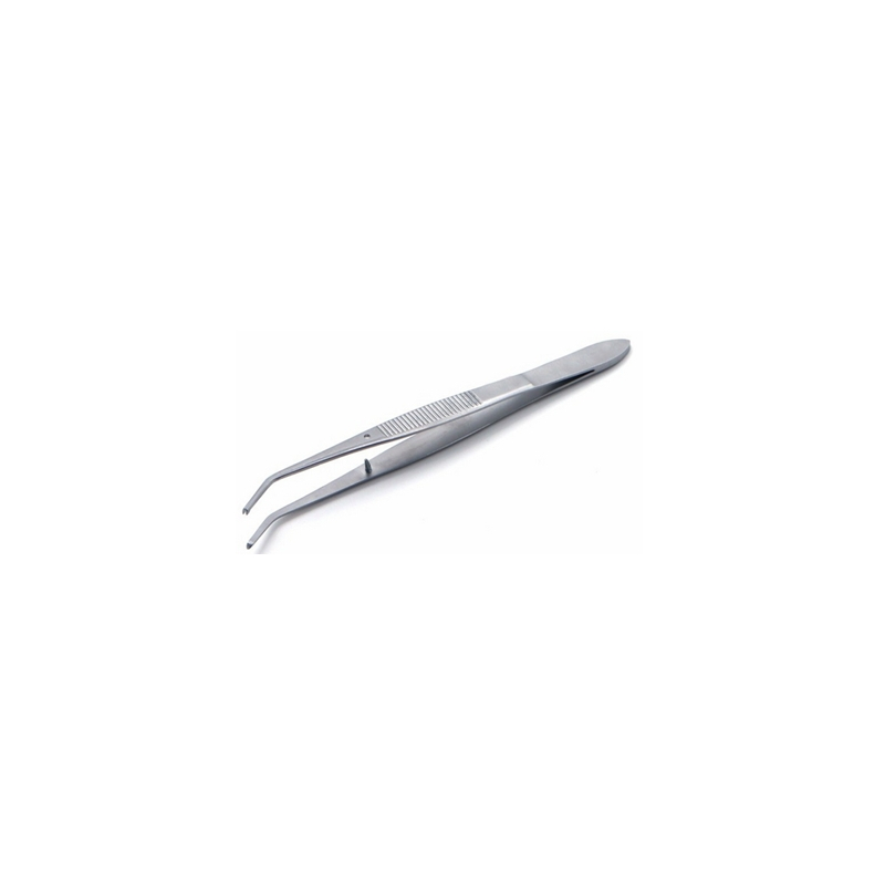 Pince Brucelle coudée S/G 16 cm