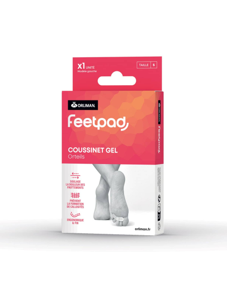 COUSS GEL ORT FEETPAD GCHE TS