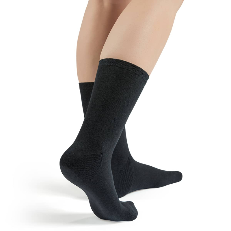 CHAUSSETT DIAB FEETPAD NOIR T2