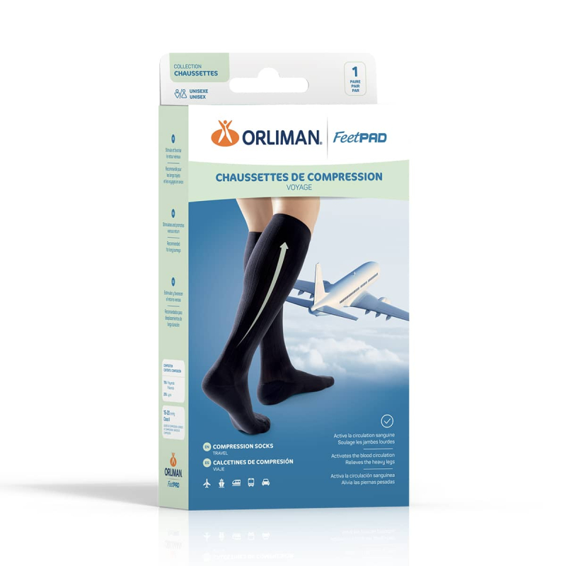 CHAUSSETTE VOYAGE FEETPAD T1