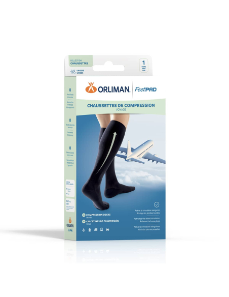 CHAUSSETTE VOYAGE FEETPAD T1