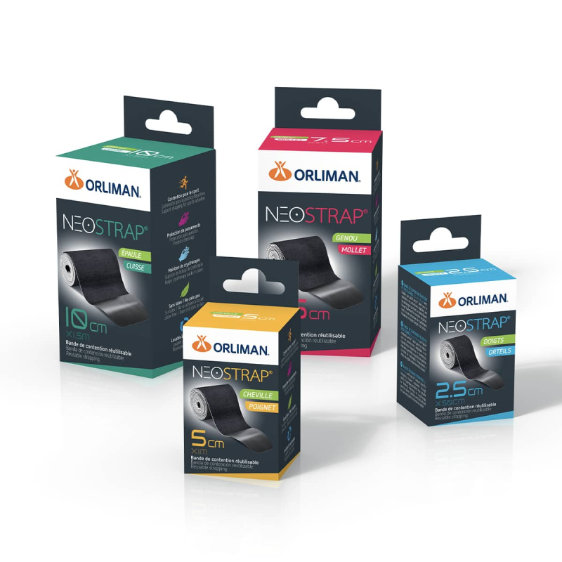 BANDE NEOSTRAP 7,5CM X 2 M