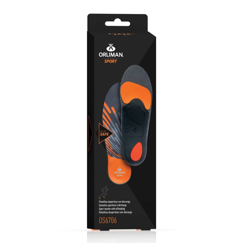 SEMELLES DECHARGE ORL SPORT T1