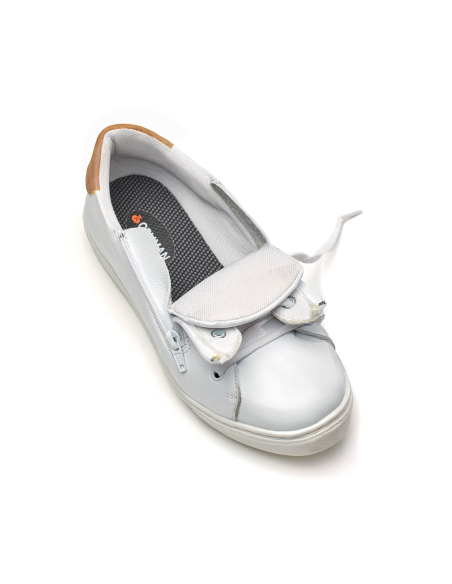 CHUT GAVRINIS CUIR CAMEL P43