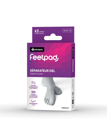 SEPAR GEL DEMILUNE FEETPAD TS
