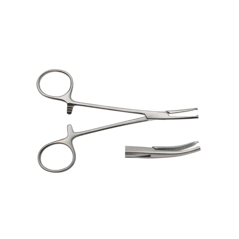 Pince Kocher courbe A/G 14 cm