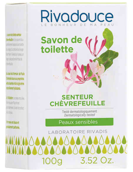 SAVON CHEVREFEUILLE RIVADOUCE 100GR