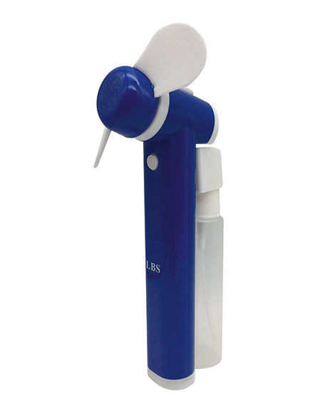 VENTILATEUR BRUMISATEUR VOYAGE SUR PILE