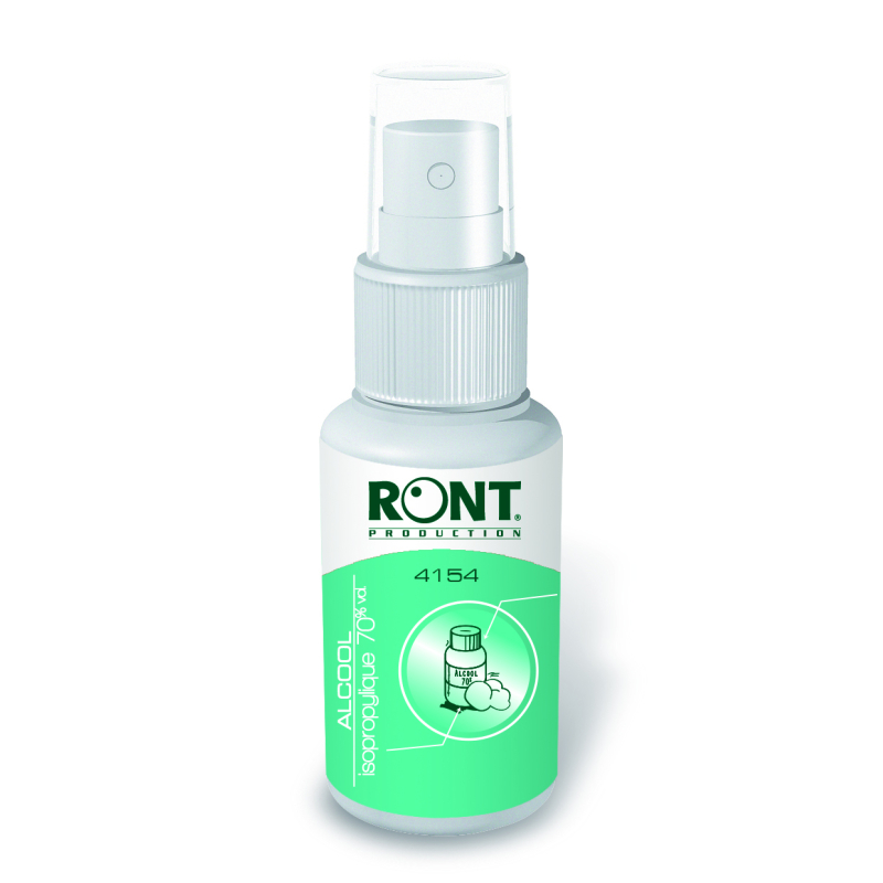 Spray de 50ml alcool isopropylique 70%