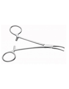Pince Leriche courbe S/G 15 cm