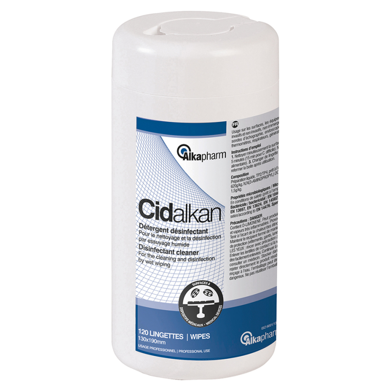 CIDALKAN LINGETTE BOITE 120 LINGETTES