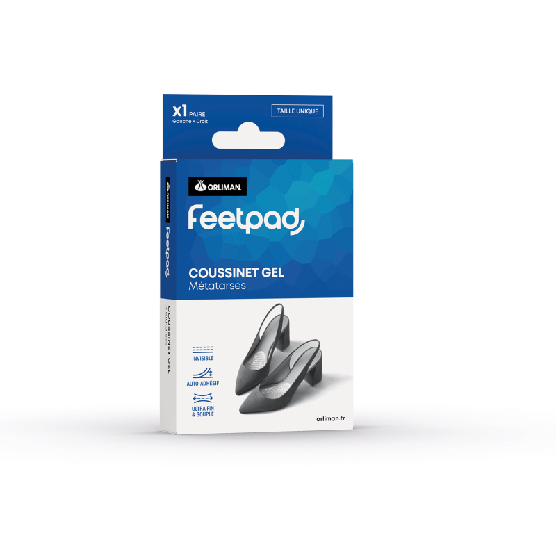 COUSSINET GEL METATARSE TU FEETPAD
