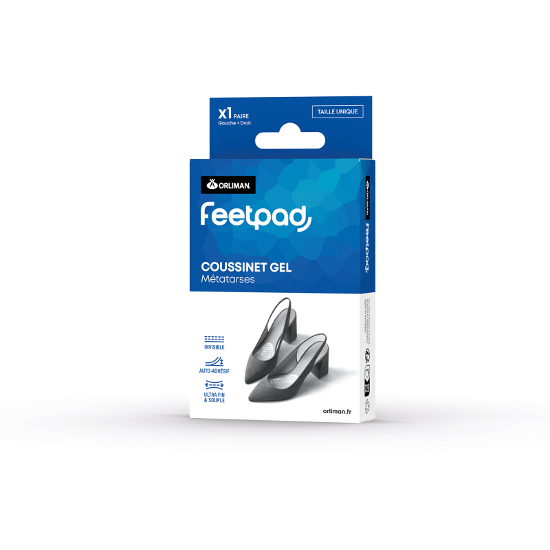 COUSSINET GEL METATARSE TU FEETPAD