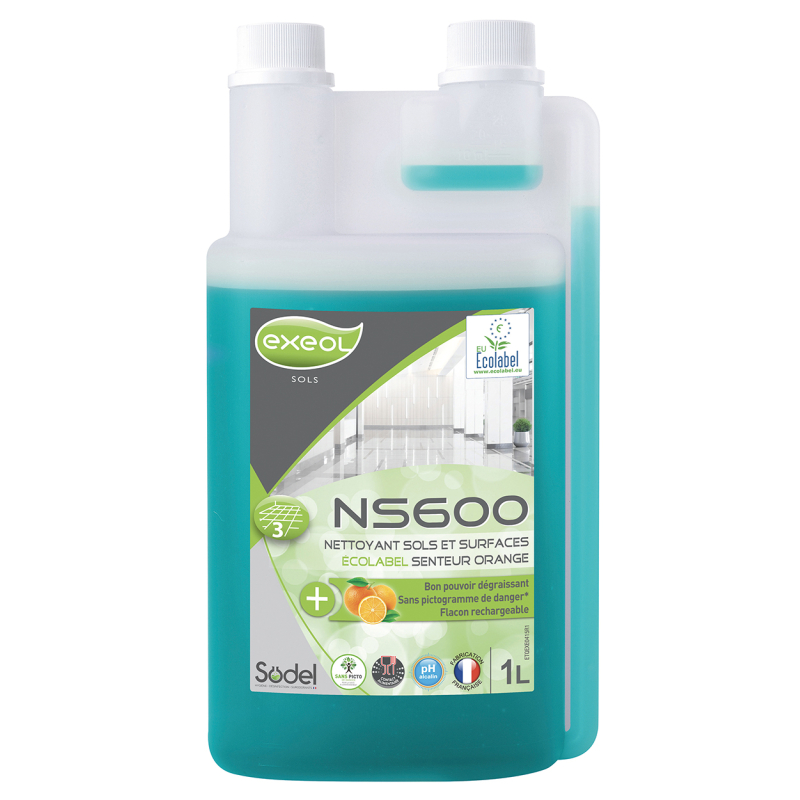 NETTOYANT SOL NS600 1L ORANGE