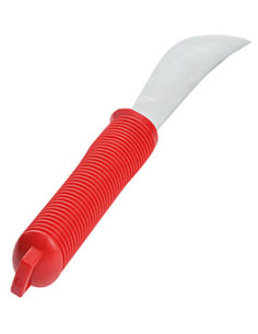 COUTEAU ERGO ORIENTABLE ROUGE