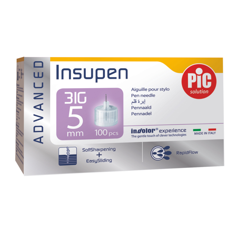AIG STYLO PIC INSUPEN ADV 31G x 5 100P