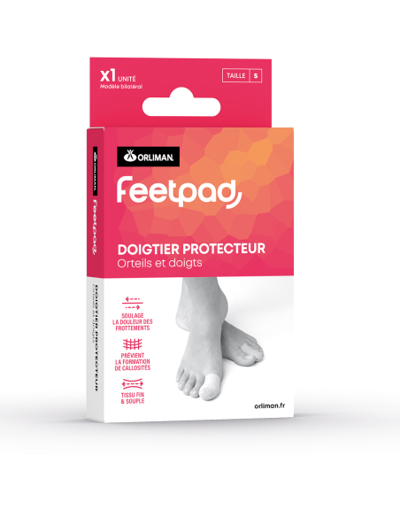 DOIGTIER PROTECTEUR ORTEIL DOIGT TS Ø25MM FEETPAD