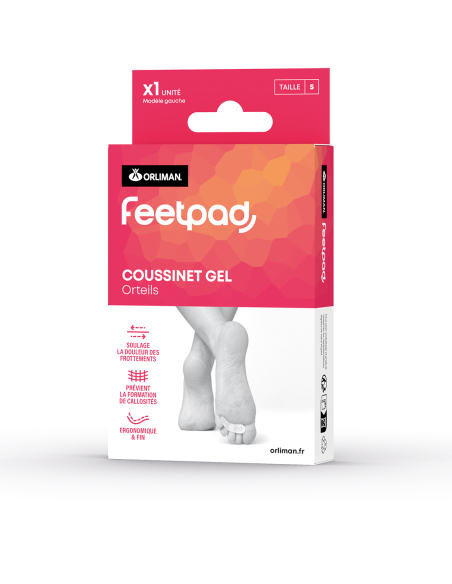 COUSSINET GEL ORTEIL DROIT TS FEETPAD