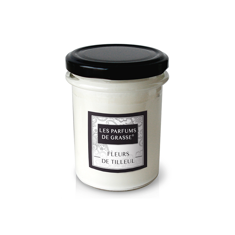 BOUGIE PARFUMEE 160GR FLEUR TILLEUL