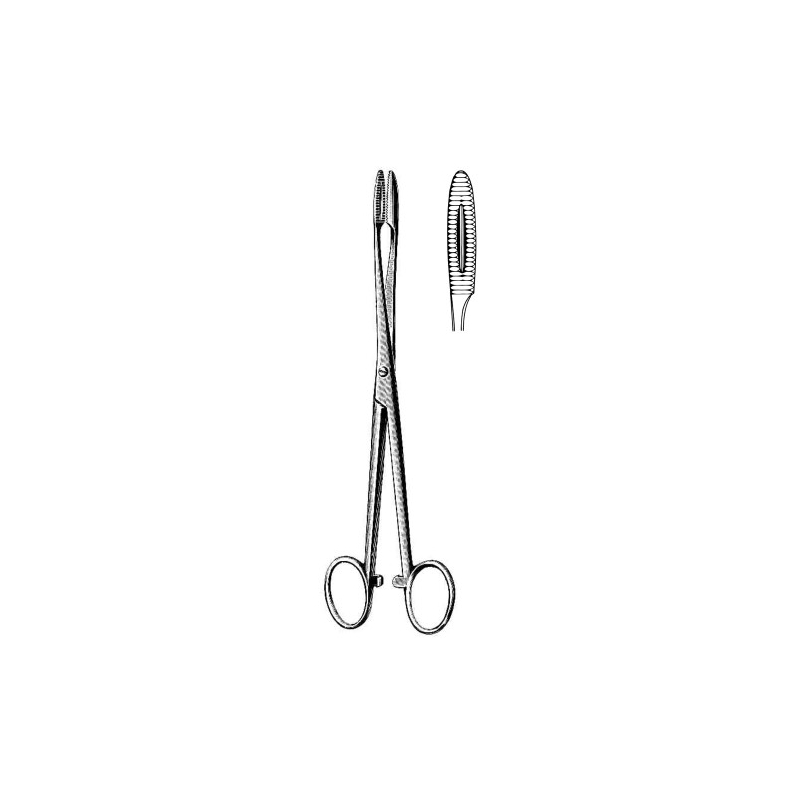 Pince à Pansement Longuette droite 24 cm