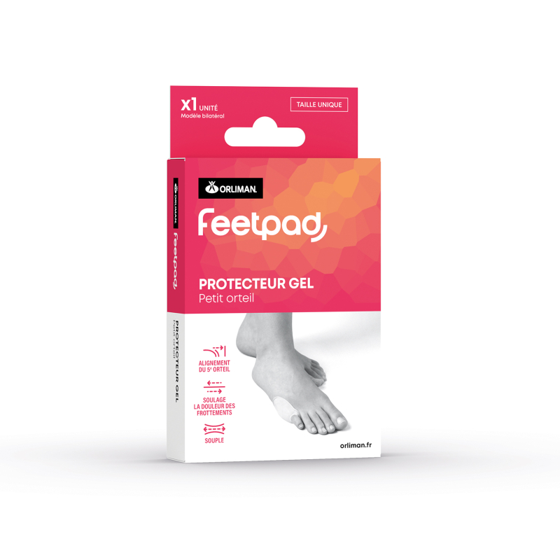PROTECTION GEL PETIT ORTEIL TU FEETPAD