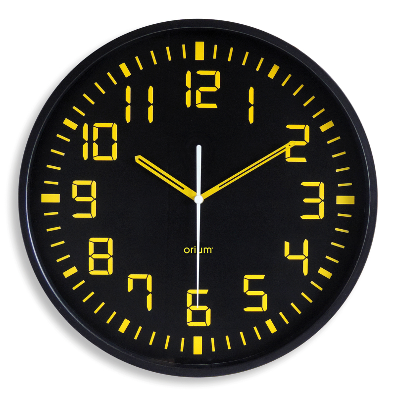 HORLOGE CONTRASTE SILENCIEUSE 30CM