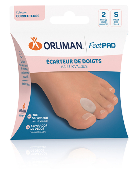 ECARTEUR DOIGT HALLUX VALGUS FEETPAD TS
