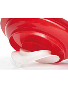 ASSIETTE REBORD ROUGE 2