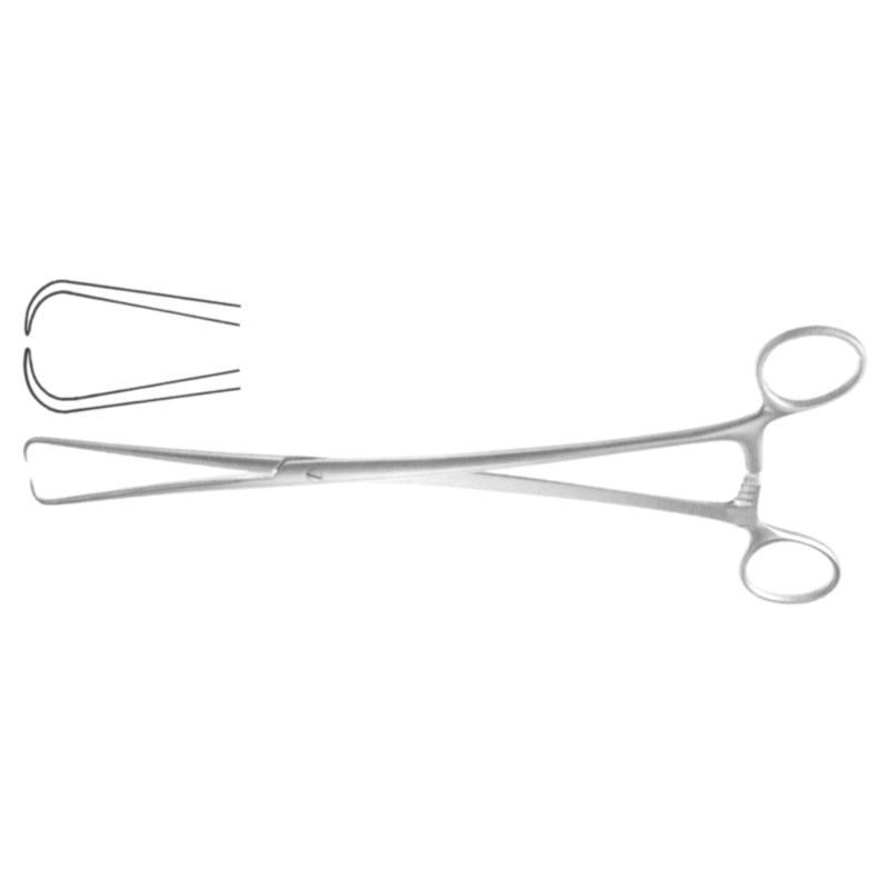 Pince Pozzi droite 24 cm