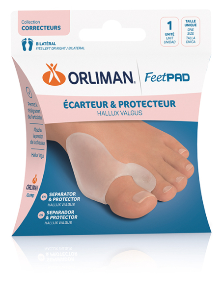 ECARTEUR PROTECTEUR HALLUX VALGUS TU FEETPAD
