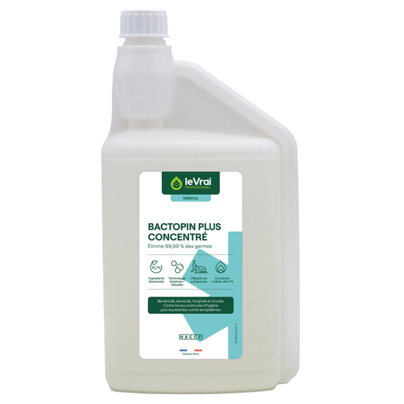 NETTOYANT BACTOPIN PLUS CONCENTRE 1L