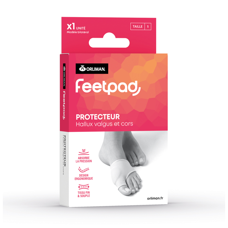 PROTECTEUR HALLUX VALGUS CORS 41 FEETPAD