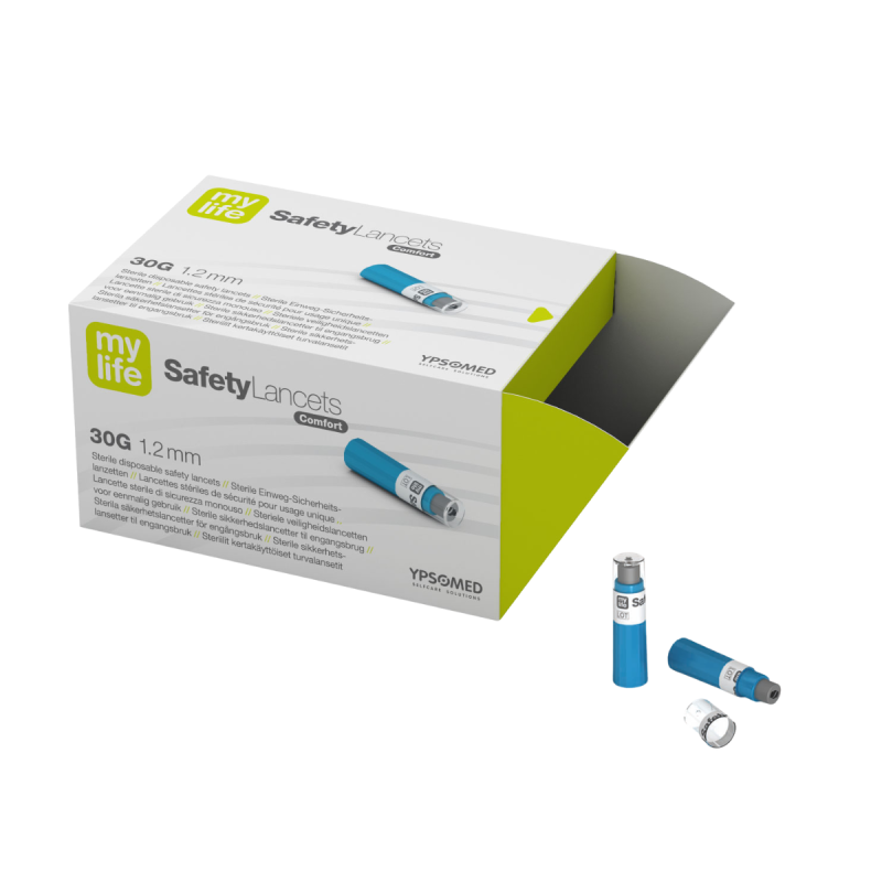 MYLIFE SAFETYLANCETS COMFORT 30G - 200PC