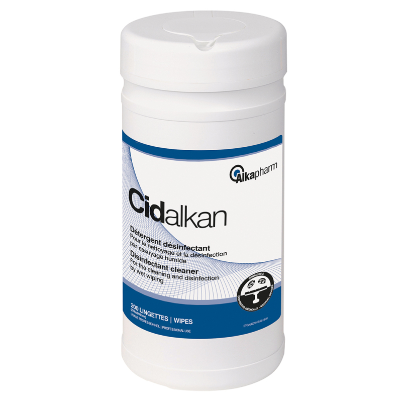 CIDALKAN LINGETTE BOITE 200 LINGETTES