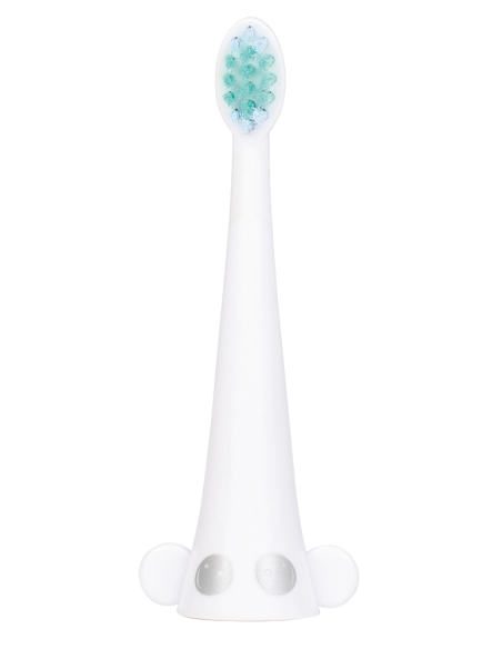 TETE BROSSE A DENT ENFANT X4 BLANC NEOSONIC