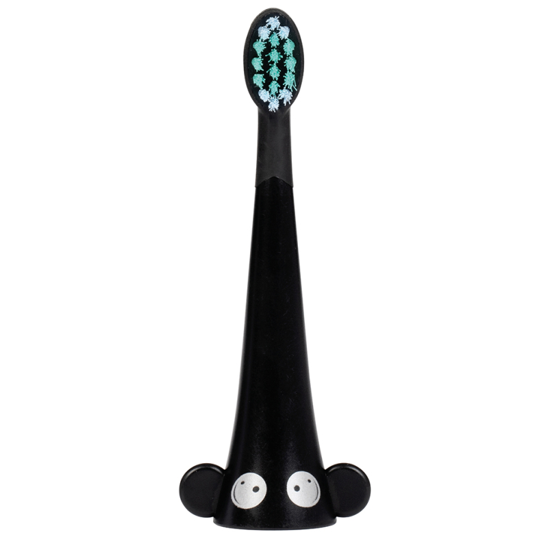 TETE BROSSE A DENT ENFANT X4 NOIR...