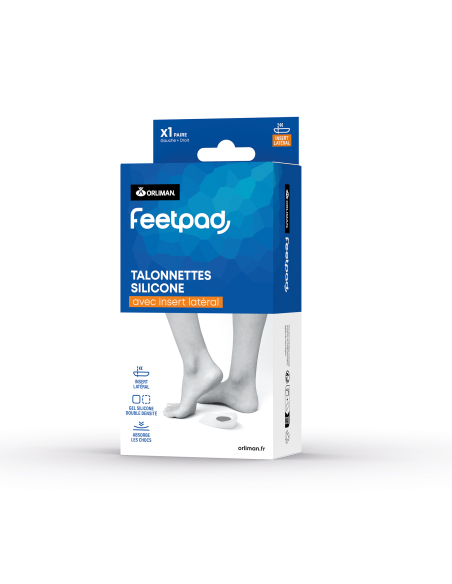 TALONNETTE SILICONE INSERT LATERAL T1 35 - 38 FEETPAD