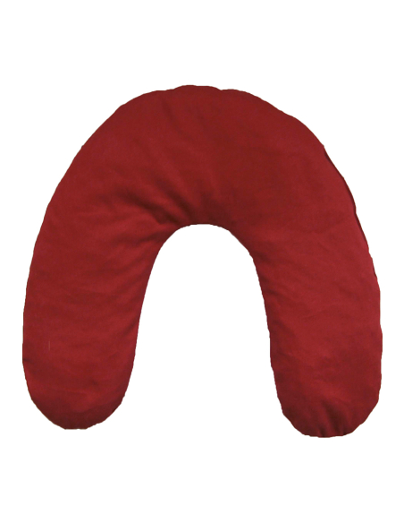 COUSSIN COEUR CERISE CERVICAL 350X330MM