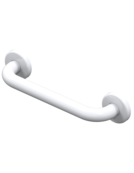 BARRE APPUI 300MM EPOXY BLANC AKW