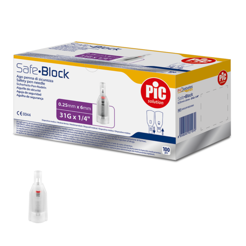 SAFE BLOCK 31G X 6MM 100PCS