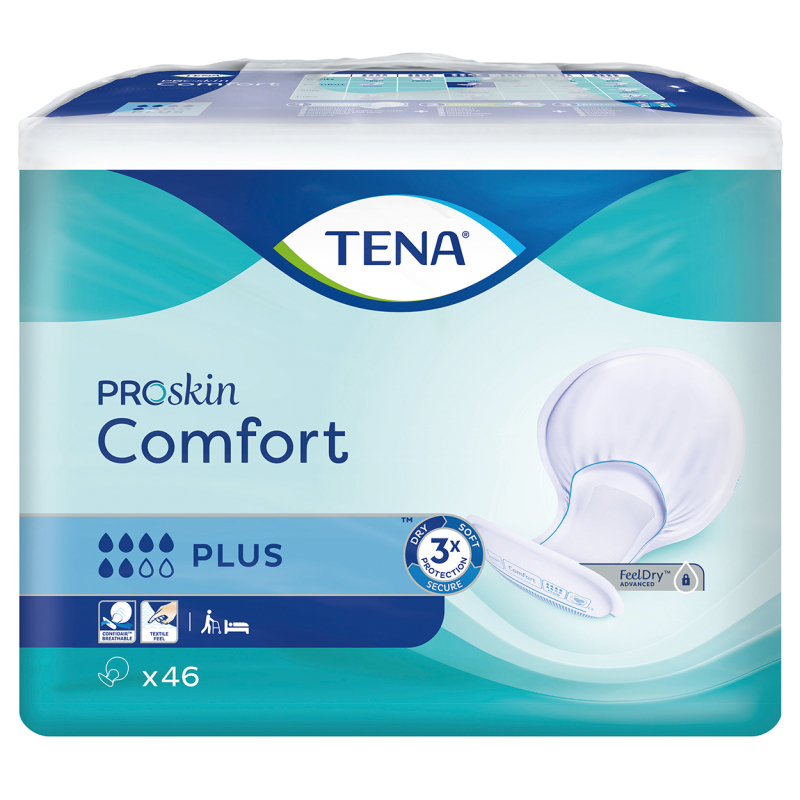 TENA CONFORT PROSKIN PLUS 2X46U