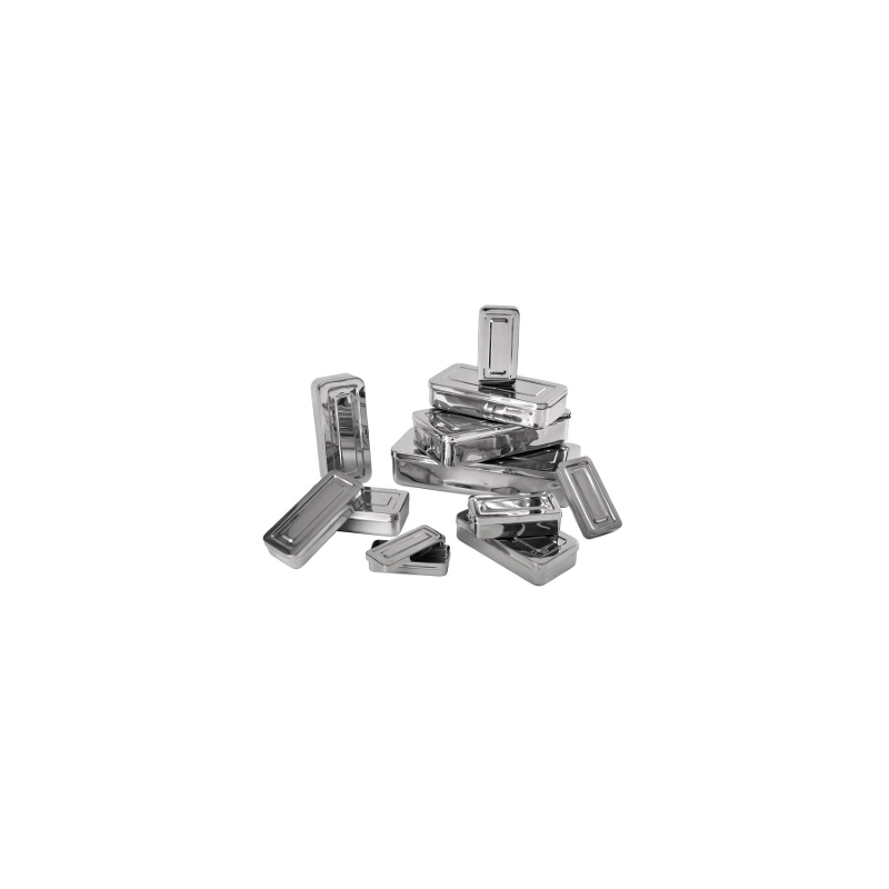 Boîte Inox 35 x 18 x 8 cm