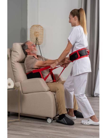 CEINTURE D'AIDE A LA MARCHE M - 85x105cm
