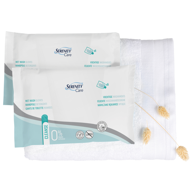 GANT TOILETTE HUMIDE SERENITY CARE 36X5U