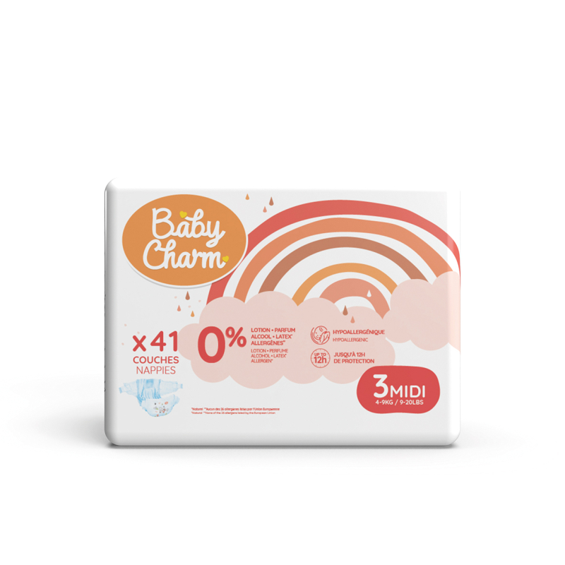 BABY CHARM SUPER DRY FLEX MIDI 4 -...