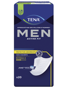 TENA MEN MEDIUM NIVEAU2 6X20U