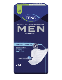 TENA MEN LIGHT NIVEAU1 6X24U