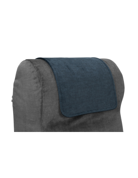Protection de fauteuil, velours galène (ALT/LUX)