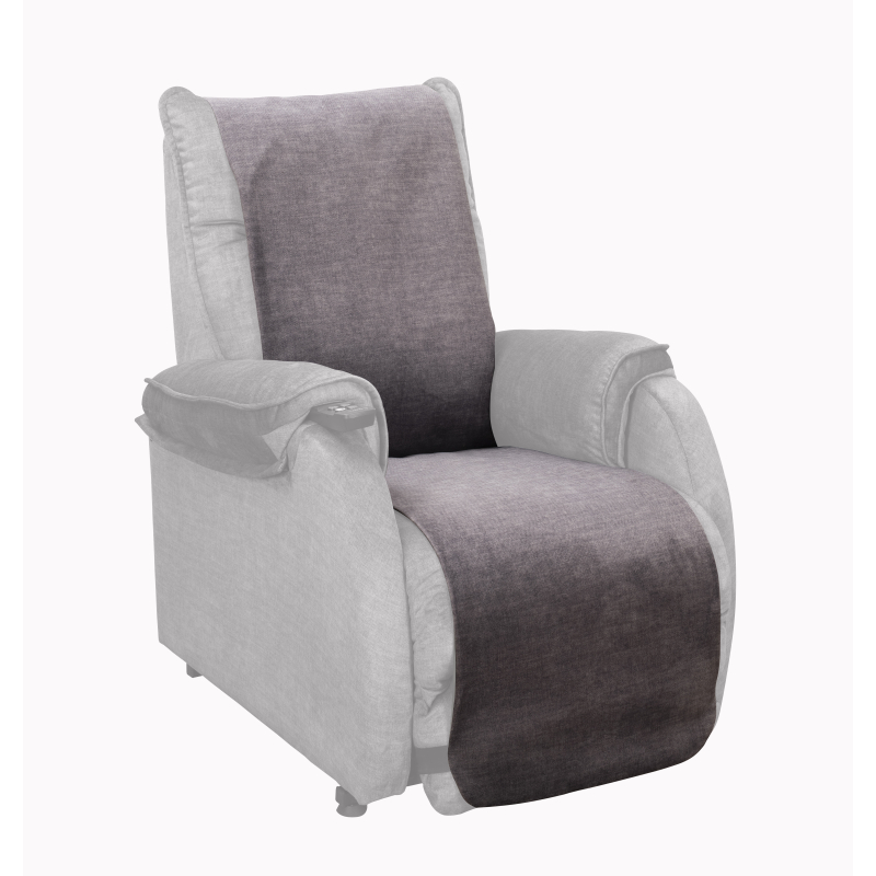 Protection de fauteuil, velours...