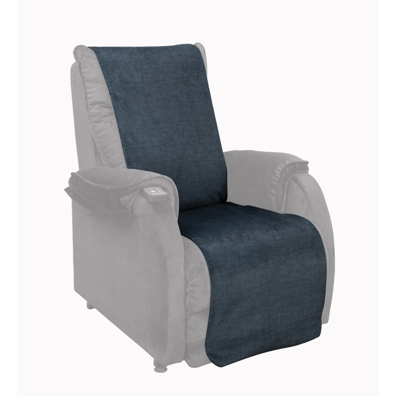Protection de fauteuil, velours...